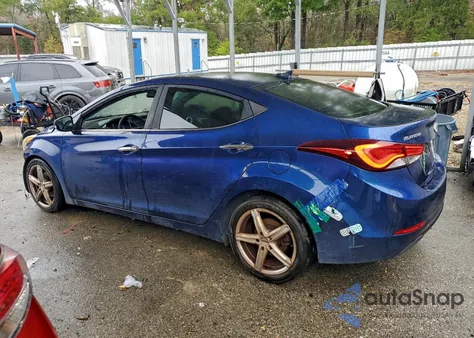 2015 Hyundai Elantra Se z USA, uszkodzony, nr VIN 5NPDH4AE1FH593018